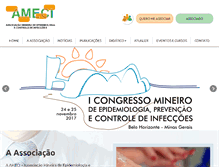 Tablet Screenshot of ameci.org.br